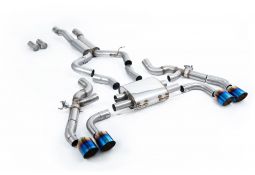 Ligne d'échappement inox FAP-Back à valves MILLTEK BMW X3M + COMPETITION F97 (2019+)(2022+)(Homologuée)