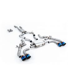 Ligne d'échappement inox FAP-Back à valves MILLTEK BMW X3M + COMPETITION F97 (2019+)(2022+)(Homologuée)