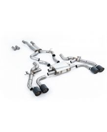 Ligne d'échappement inox FAP-Back à valves MILLTEK BMW X3M + COMPETITION F97 (2019+)(2022+)(Homologuée)