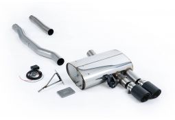 Echappement inox MILLTEK Mini Cooper S 2,0T F56 FAP (2019+)-Ligne Fap-back à valves