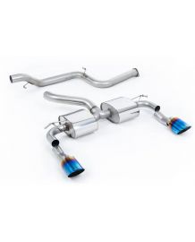 Ligne d'échappement Cat-Back MILLTEK Ford Focus RS MK2 2,5T 305Ch (2009-2010)(Sport)