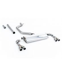 Ligne d'échappement inox FAP-Back MILLTEK CUPRA LEON 2,0 TSI 300Ch MK4 Hatch (2021+)(Sport)