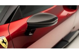 Coques de rétroviseurs Carbone NOVITEC Ferrari 296