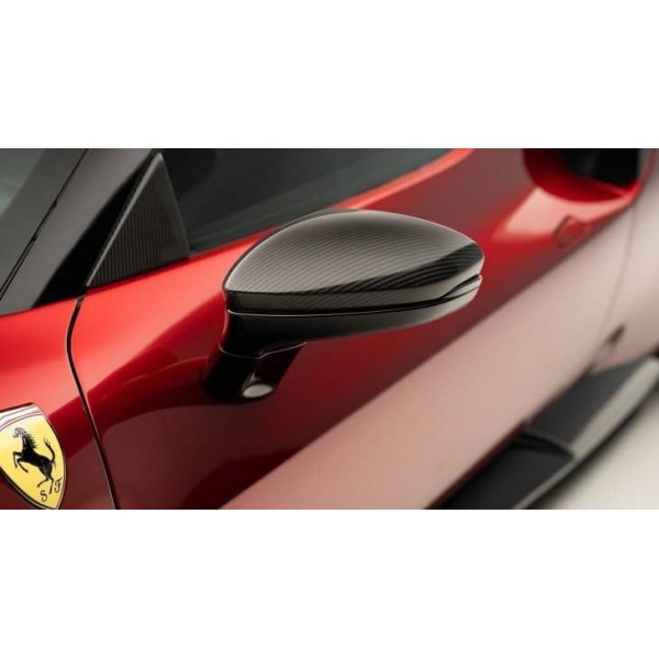 Coques de rétroviseurs Carbone NOVITEC Ferrari 296