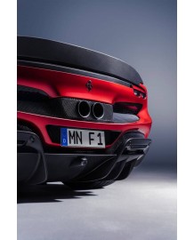 Diffuseur arrière Carbone NOVITEC Ferrari 296