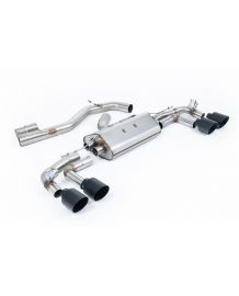 Ligne d'échappement FAP-Back à valves MILLTEK Audi S3 8Y Sportback 310ch (2020+)(Sport/Sorties Rondes)