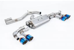 Ligne d'échappement FAP-Back à valves MILLTEK Audi S3 8Y Sportback 310ch (2020+)(Sport/Sorties Rondes)