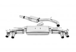 Ligne d'échappement FAP-Back à valves MILLTEK Audi S3 8Y Sportback 310ch (2020+)(Homologuée/Sorties Ovales)