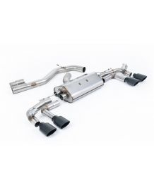 Ligne d'échappement FAP-Back à valves MILLTEK Audi S3 8Y Sportback 310ch (2020+)(Sport/Sorties ovales)