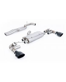 Ligne d'échappement Cat/Fap-Back à valves MILLTEK Audi TTRS MK3 8S 2,5 TFSI avec ou sans FAP (2015-2018)(2019+)(Racing 80mm )