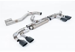 Ligne d'échappement FAP-Back à valves MILLTEK Audi S3 8Y Sportback 310ch (2020+)(RACE/Sorties ovales)