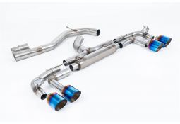 Ligne d'échappement FAP-Back à valves MILLTEK Audi S3 8Y Sportback 310ch (2020+)(RACE/Sorties rondes)