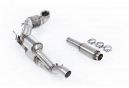 Downpipe + Catalyseurs / Filtres à particules sport HJS MILLTEK VW Golf 8R 320ch (2021+)(Homologué)