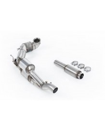 Downpipe + Catalyseurs / Filtres à particules sport HJS MILLTEK VW Golf 8R 320ch (2021+)(Homologué)