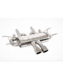 Echappement inox LARINI pour Jaguar F-Type V6 + S (2013-2018)- Silencieux à valves