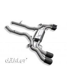 Echappement inox DAHLER/DAEHLER BMW X4 M40i G02 / X3 M40i G01 (2018+)-Silencieux à valves