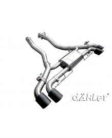 Echappement inox DAHLER/DAEHLER BMW X6M F96 / X5M F95 + Competition (2019+)-Silencieux à valves