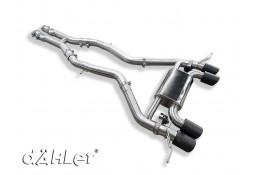 Echappement inox DAHLER/DAEHLER pour BMW M2 G87 (2023+)-Ligne Fap-Back à valves