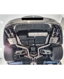 Echappement CENDE Exhaust Porsche Panamera 970 4/ S / 4S 3.6l / 4.8l (2011-2016)- Ligne Cat-Back à valves