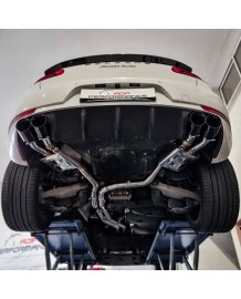 Echappement CENDE Exhaust Porsche Macan 3,0 S / 3,0 GTS / 3,6 Turbo (2014+)(2019+)- Ligne Cat/Fap-Back à valves