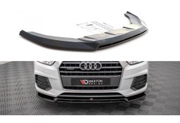 Spoiler / Lame de pare-chocs avant pour AUDI Q3 8U S-Line (2014-2018)