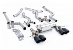 Ligne d'échappement inox Cat-Back à valves MILLTEK BMW M2 G87 (2023+)(Race)