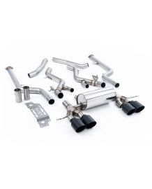 Ligne d'échappement inox Cat-Back à valves MILLTEK BMW M2 G87 (2023+)(Race)