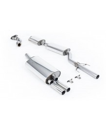 Ligne d'échappement inox MILLTEK pour BMW M3 E30 (1987-1992)(Sport)