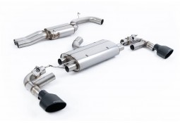 Ligne d'échappement Cat/Fap-Back à valves MILLTEK Audi TTRS MK3 8S 2,5 TFSI (2015-2018)(2019+)(Homologuée)