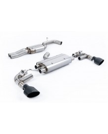 Ligne d'échappement Cat/Fap-Back à valves MILLTEK Audi TTRS MK3 8S 2,5 TFSI (2015-2018)(2019+)(Homologuée)