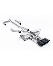 Ligne d'échappement inox Cat-Back à valves MILLTEK pour Honda Integra Type S (DE5) 2,0T 320Ch (2023+)(race)