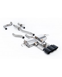 Ligne d'échappement inox Cat-Back à valves MILLTEK pour Honda Integra Type S (DE5) 2,0T 320Ch (2023+)