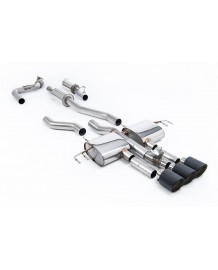 Ligne d'échappement inox Cat-Back à valves MILLTEK pour Honda Integra Type S (DE5) 2,0T 320Ch (2023+)