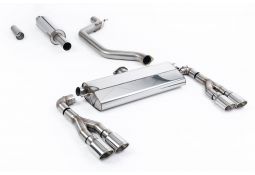 Ligne d'échappement inox FAP-Back MILLTEK CUPRA LEON 2,0 TSI 300Ch MK4 Hatch (2021+)(Homologuée)