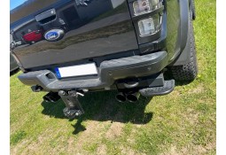 Echappement inox FOX pour FORD Raptor 2,0l Diesel 214Ch ( 2019-2021) - Silencieux 4 Sorties