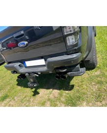 Echappement inox FOX pour FORD Raptor 2,0l Diesel 214Ch ( 2019-2021) - Silencieux 4 Sorties