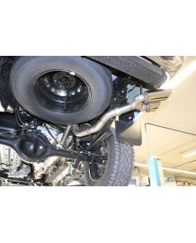 Echappement inox FOX pour FORD Ranger 2,0l Diesel 170Ch (2020+)-Silencieux sortie latérale