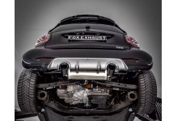 Echappement FOX SMART BRABUS (C/A453) FORTWO -Silencieux sorties Noires