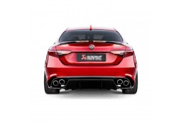 Echappement AKRAPOVIC Alfa Romeo Giulia Quadrifoglio (2016-2020)-Silencieux à valves