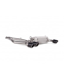 Echappement AKRAPOVIC pour Alfa Romeo Giulia Quadrifoglio (2018-2020)-Silencieux à valves