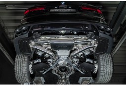 Echappement inox DAHLER/DAEHLER pour BMW X7 M60i LCI G07 (08/2022+)-Silencieux à valves