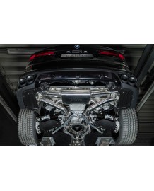 Echappement inox DAHLER/DAEHLER pour BMW X7 M60i LCI G07 (08/2022+)-Silencieux à valves
