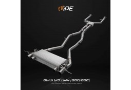 Echappement IPE INNOTECH BMW M4 G82 / M3 G80 + Competition (2021+)-Ligne Cat-Back à valves