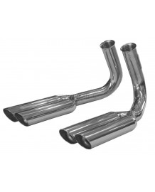 Echappement TUBI STYLE pour Lamborghini Diablo VT 6.0 70x4 - Embouts (1990-2001)