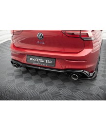 Diffuseur + Embouts look GTI pour VW Golf 8 GTE (2020+)