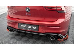 Diffuseur + Embouts look GTI pour VW Golf 8 GTE (2020+)