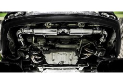 Echappement inox IPE INNOTECH Porsche 997.1 Turbo -Silencieux à valves + Suppression catalyseurs