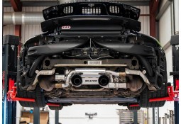Silencieux d'échappement inox à valves MILLTEK pour Porsche 991.2 3.0 Carrera T / S / GTS PSE (2015-2019)