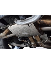 Echappement sport inox QUICKSILVER pour Land Rover DEFENDER 90 P525 V8 (2020+)-Ligne FAP-Back à valves