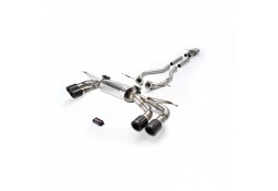 Echappement sport inox QUICKSILVER pour Land Rover DEFENDER 130 P525 V8 (2020+)-Ligne FAP-Back à valves